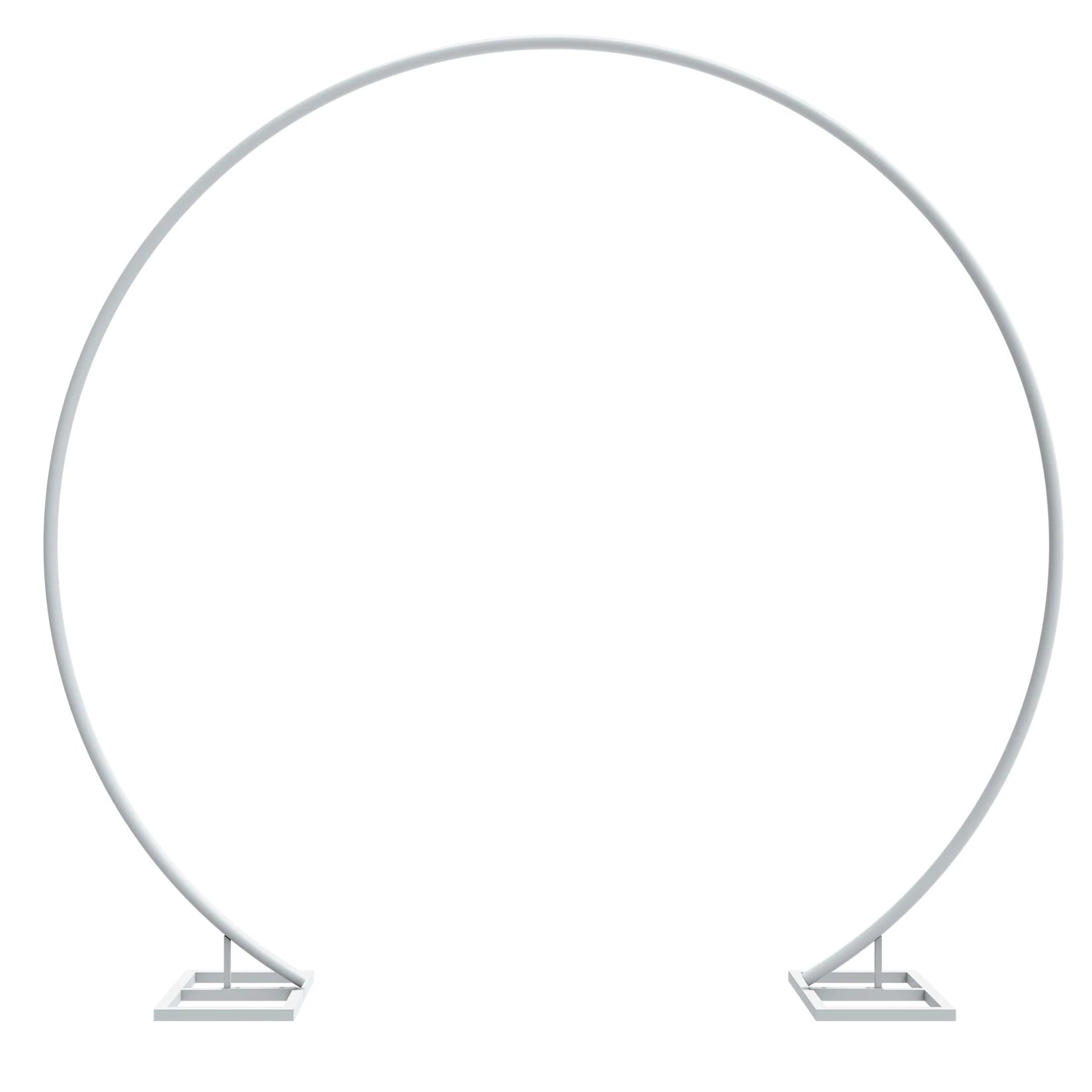 Grote Ronde Metaal Boog Achtergrondstandaard – Bruiloft Backdrop Frame 200x220 / 200x240 cm – Decoratie Boog voor Feest & Events