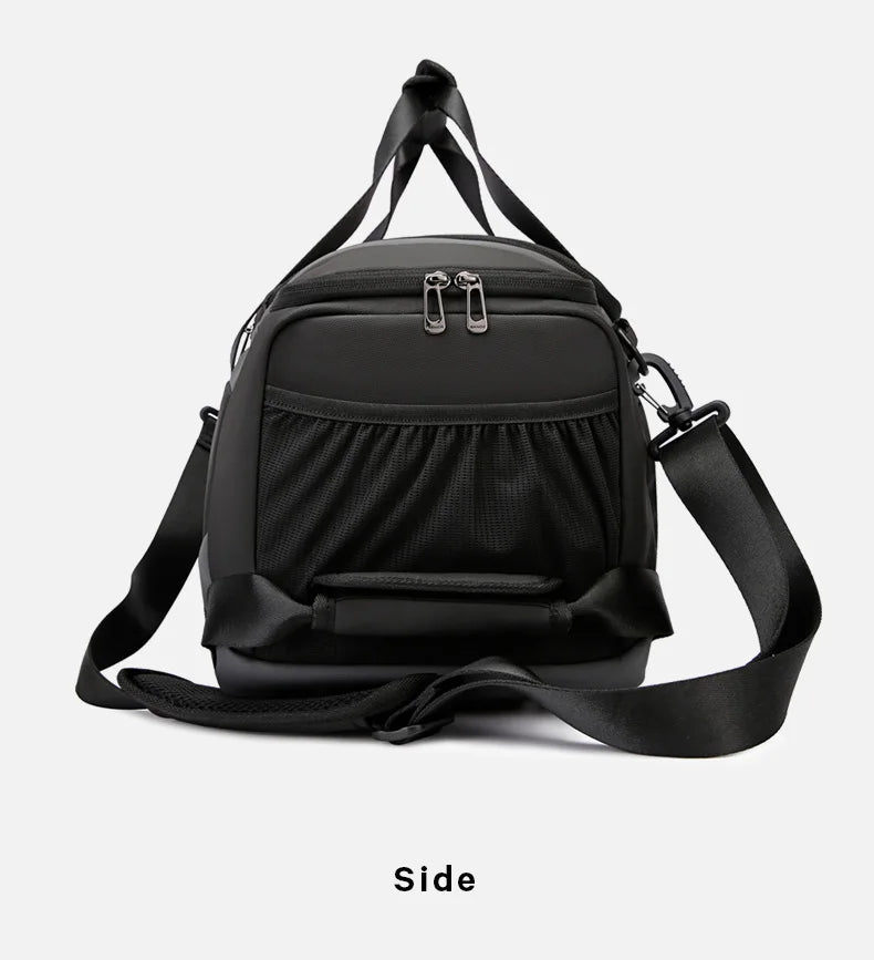 Waterdichte Duffel Tas met Schoenenvak 21″ – Gymtas voor Mannen met Nat & Droog Compartiment, Reistas Sport & Fitness