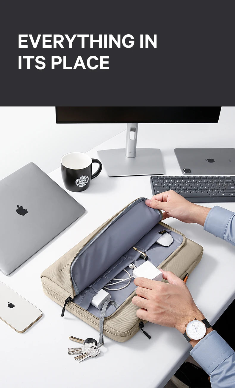 Waterdichte Laptop Sleeve 14–15.6″ – Beschermhoes Notebook Tas Voor Laptop & Ultrabook