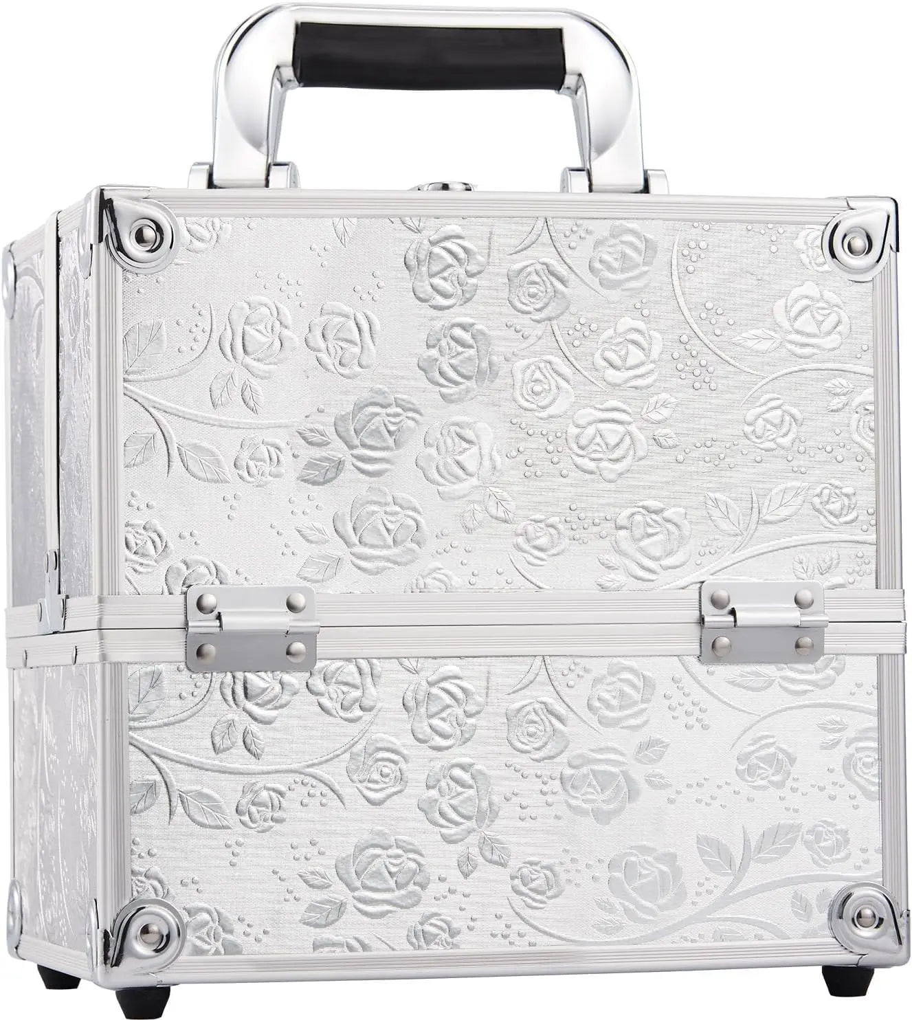 Draagbare Make-up Train Case – 4 Lades Organizer Koffer – Waterdicht en Reisklaar