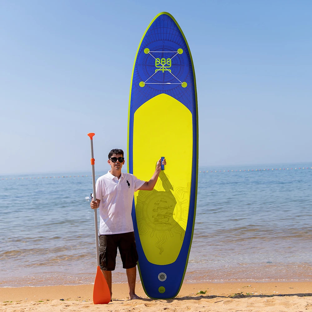 Opblaasbaar SUP Board Set – Stand Up Paddle Board met Accessoires – 350 cm – Complete Paddle Board voor Beginners & Gevorderden
