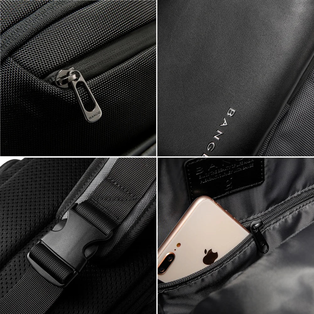 Draagbare Crossbody Reistas – Waterdichte Schoudertas Voor Mannen - Chest Bag Voor 11 Inch Tablet