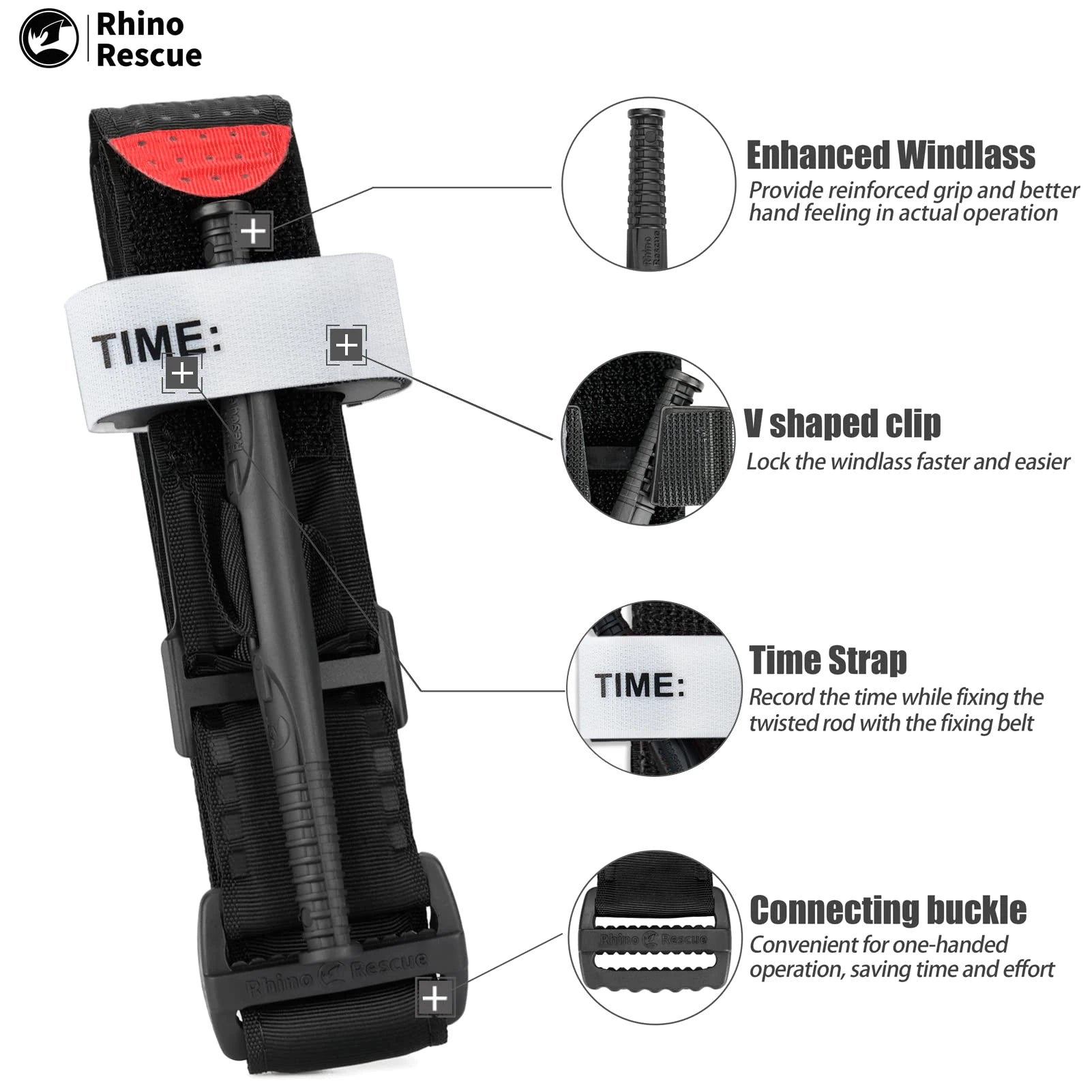 Tourniquet & EHBO Noodhulpset – Tactische Overlevingsuitrusting voor Eerste Hulp