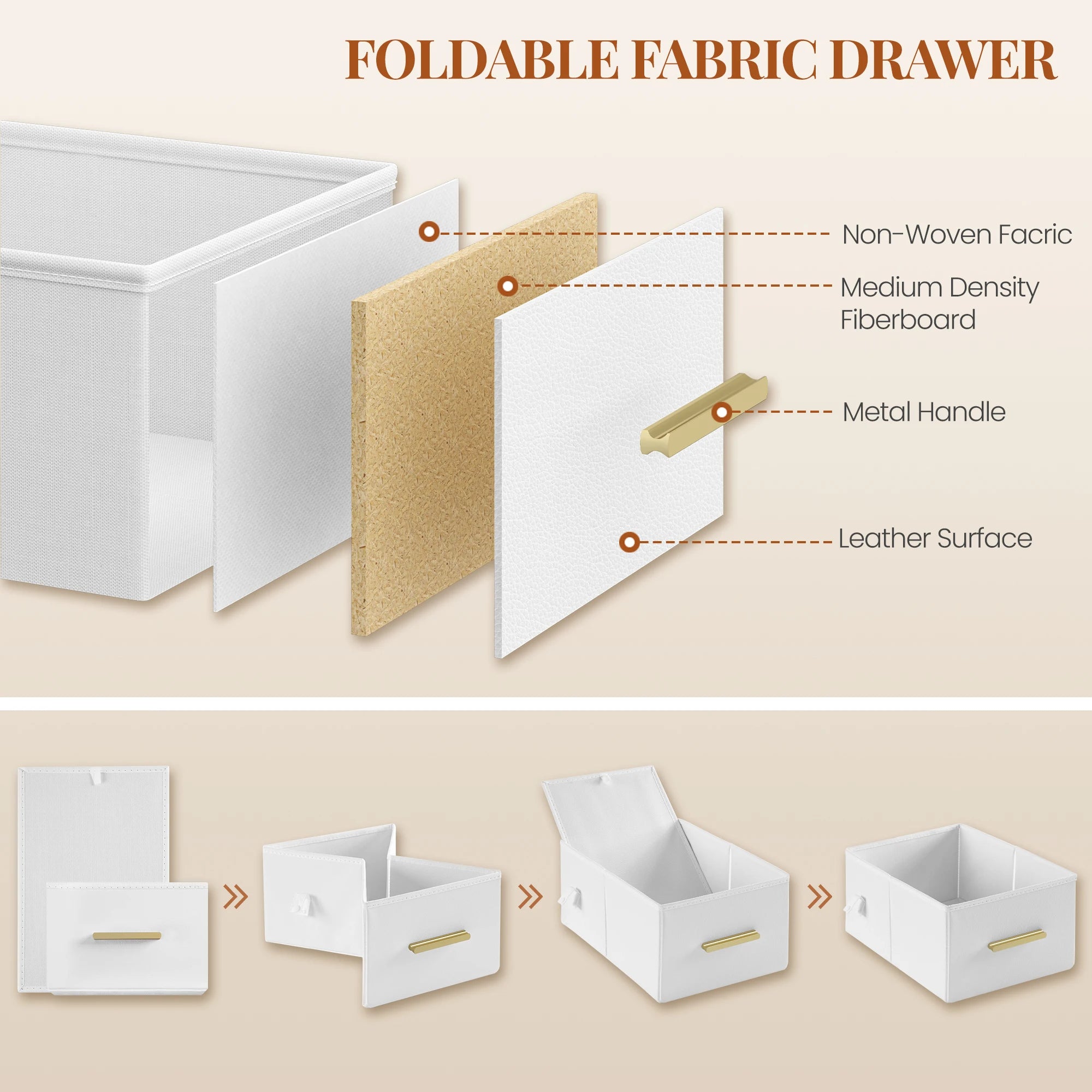 Moderne Make‑up Dressing Table met Grote Spiegel en 5 Laden – Stijlvolle Opbergoplossing