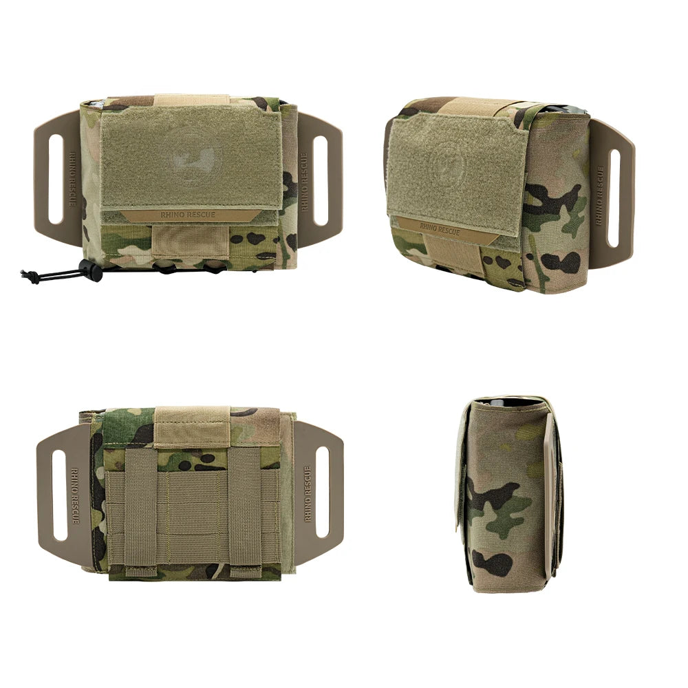 Tactische IFAK MOLLE EHBO-tas – Snelle Medische Toegang & Compact Design