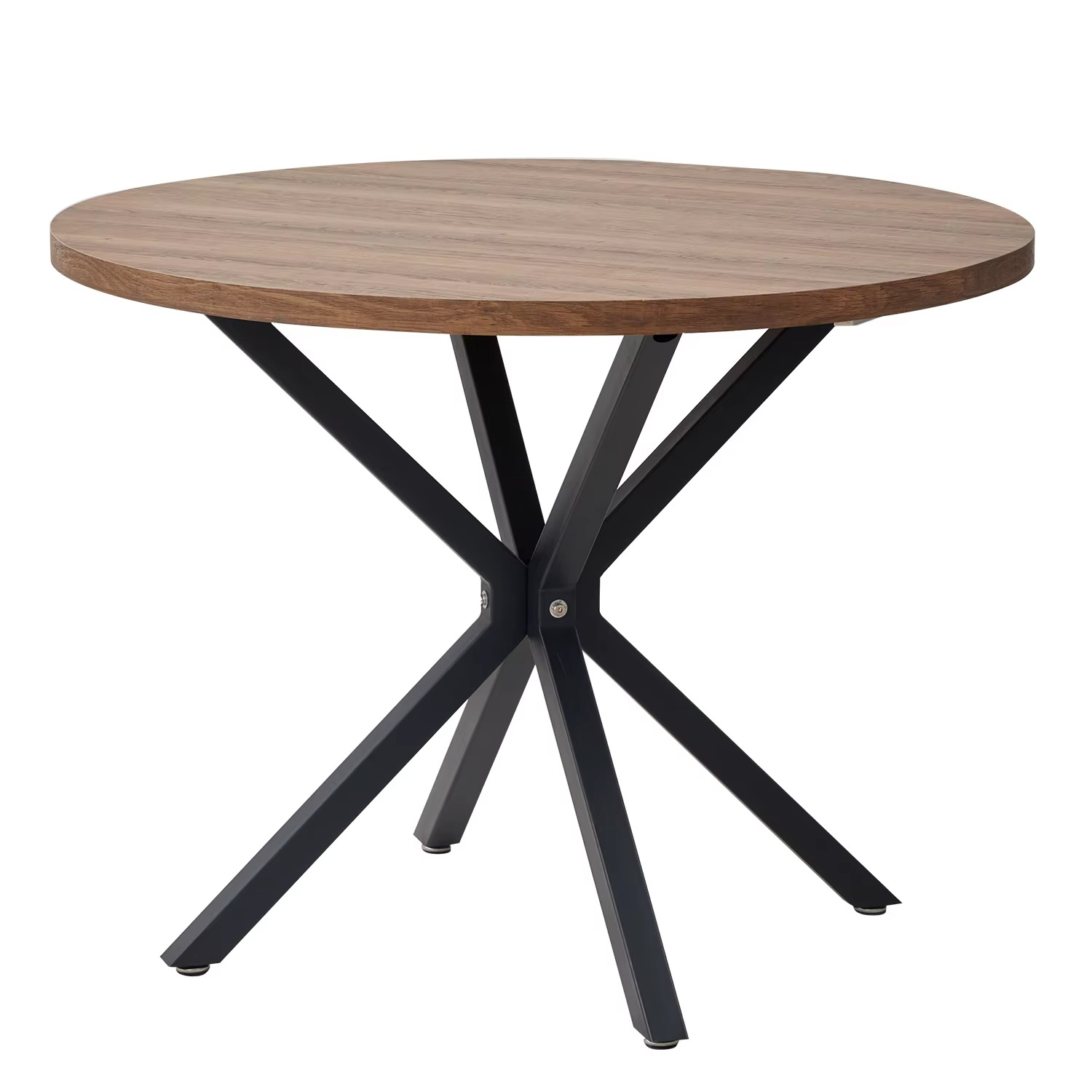 Nordic Ronde Eettafel – Massief Hout, Scandinavische Stijl, 100 cm