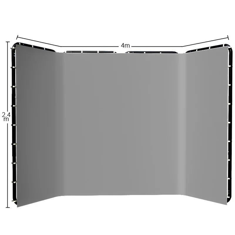 Achtergrondstandaard Fotografie 240x400 cm – Professioneel Groenscherm Frame voor Video en Studio Opnames