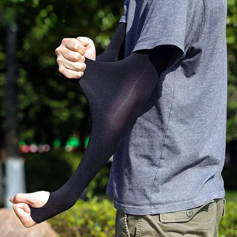 UV Beschermende Cooling Arm Sleeves – Elastische Ice Cool Armhoezen voor Sport, Fietsen & Outdoor