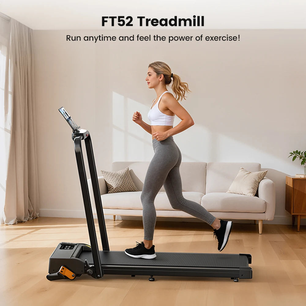 Loopband voor Thuis – 2-in-1 Inklapbare Walking Pad met 10 km/u en 2.5HP Motor