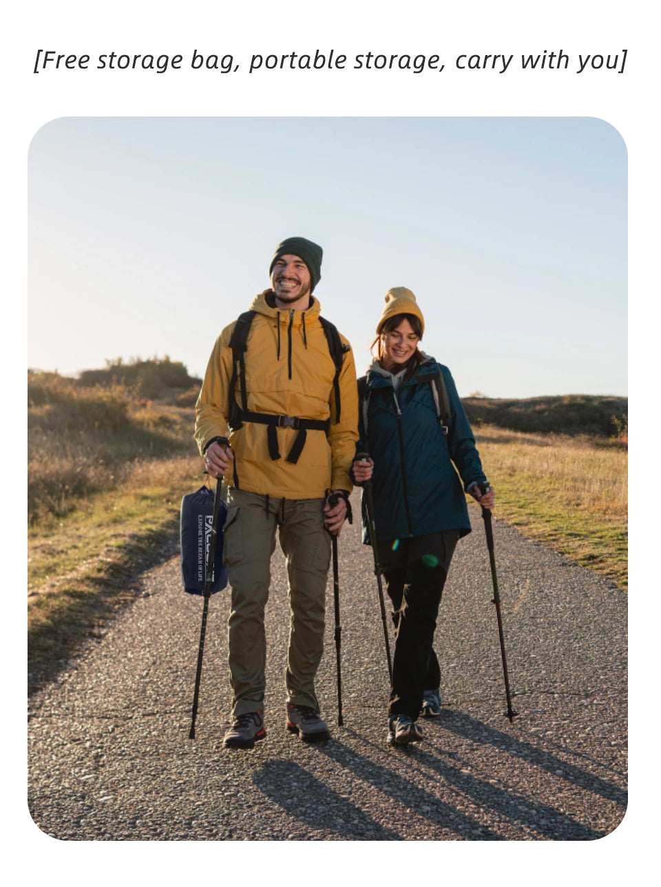 Ultralichte Zelfopblazende Campingmat – Comfortabel Luchtbed voor Backpacken, Wandelen & Outdoor