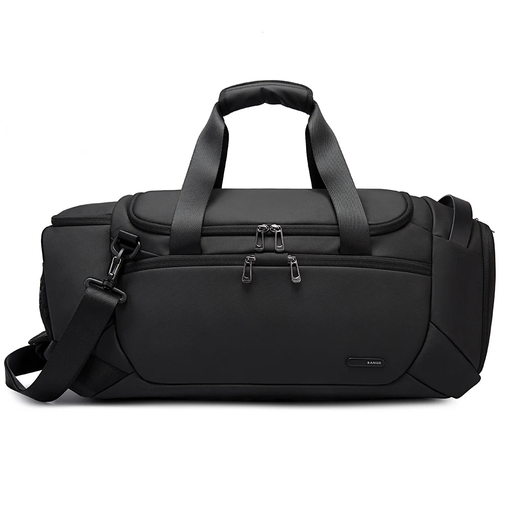 Waterdichte Duffel Tas met Schoenenvak 21″ – Gymtas voor Mannen met Nat & Droog Compartiment, Reistas Sport & Fitness