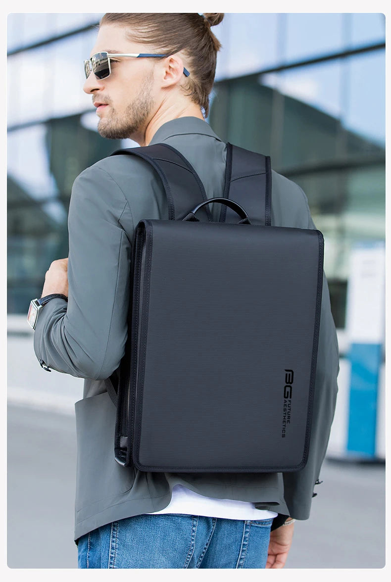 Waterdichte Rugzak 14″ Met Laptopvak – Stevige Reistas Voor School, Werk & City Gebruik