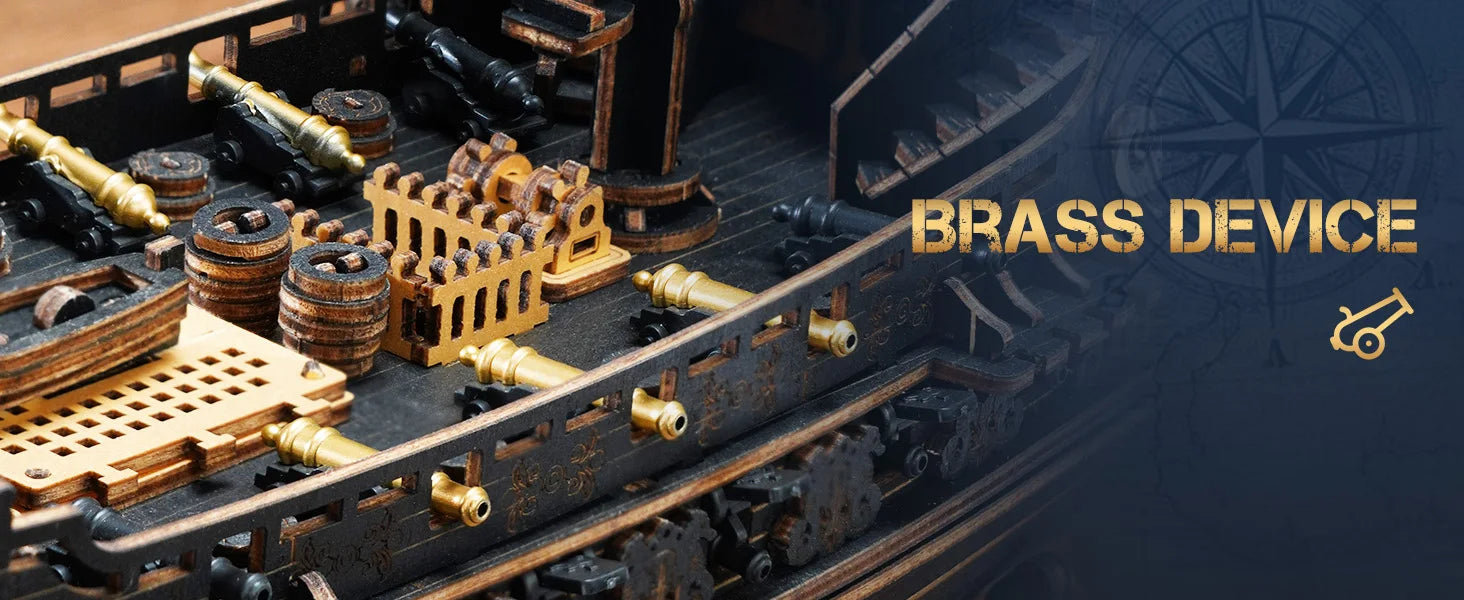 3D Houten Scheepsmodel Bouwpakket – Zeepaard Bark 603 Stuks – Historisch Driemastig Schip Model voor Volwassenen en Tieners
