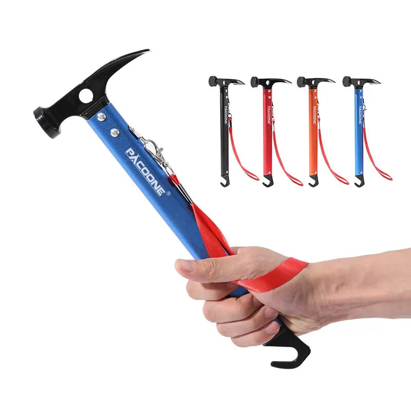 Outdoor Survival Multitool Hamer – Compact Camping & Outdoor Gereedschap