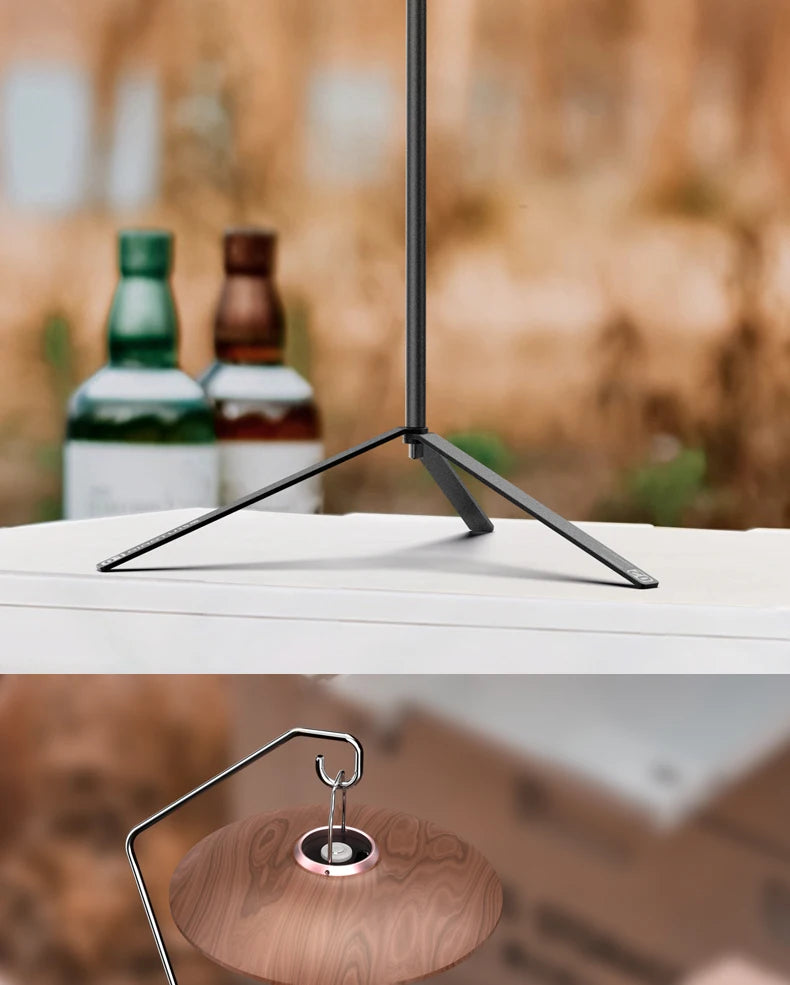 Ultralichte Draagbare Lantaarnstandaard Tafelmodel – Buitenverlichting Accessoire