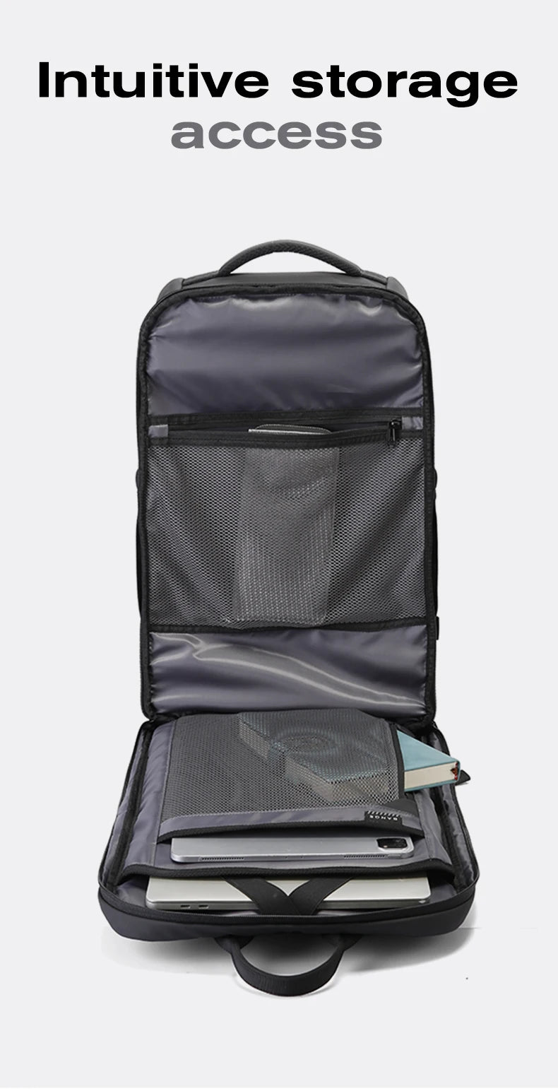 Grote Waterbestendige Rugzak – 36‑55L Voor Sport, Reis, Work & Outdoor Met Schoenvak & Laptopvak