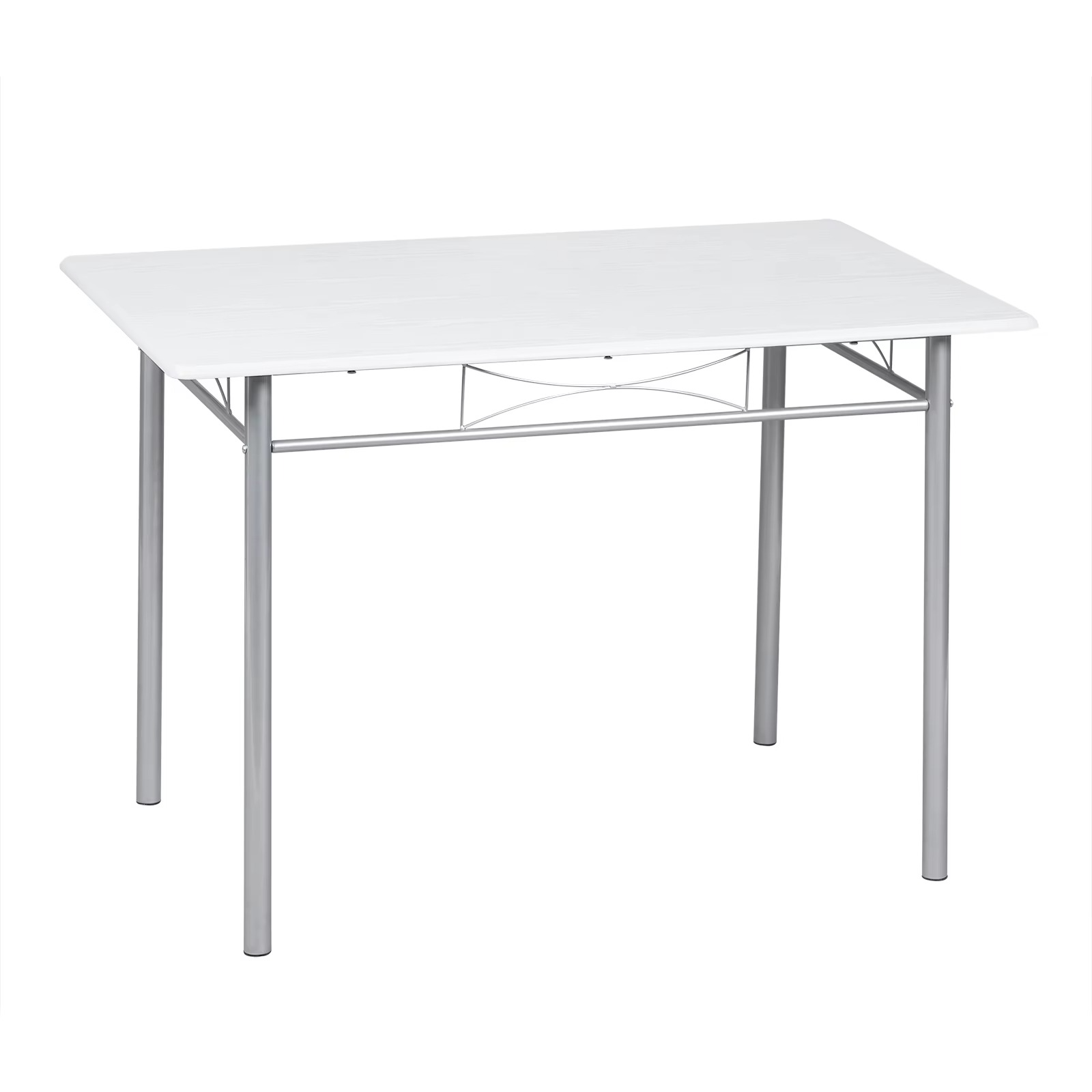 Eettafel Set voor 4 Personen – Rechthoekige Tafel met 4 Stoelen