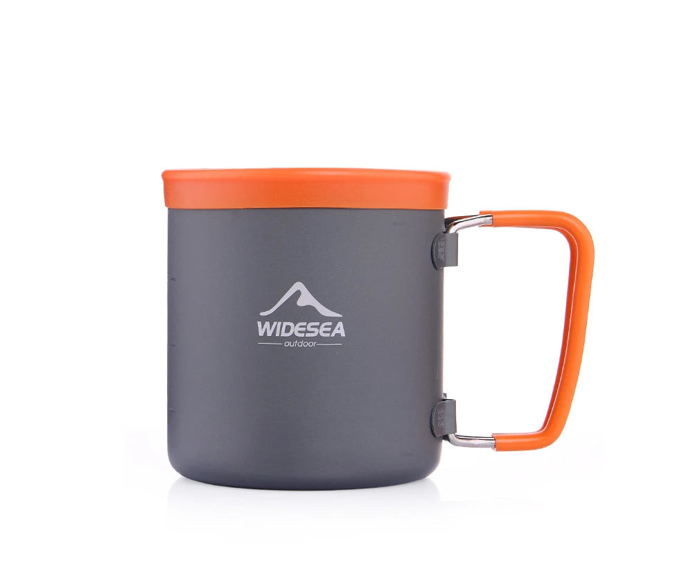 Draagbare Outdoor Camping Kookset Met Koffiefilter – RVS Picknick & Kampeer Servies