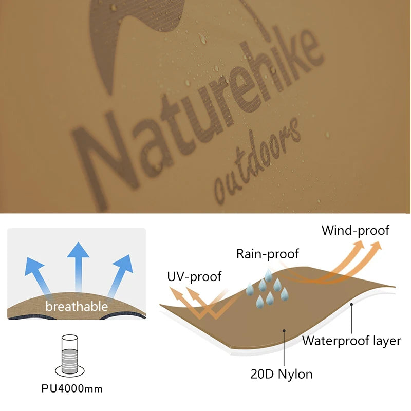 Ultralichte 1-Persoons Fietstent – Waterdichte Trekkingtent voor Backpacken en Kamperen