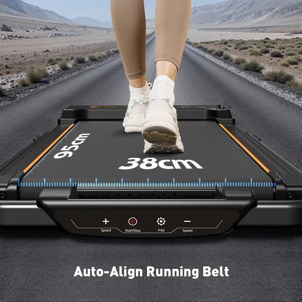 Loopband voor Thuis – 2-in-1 Inklapbare Walking Pad met 10 km/u en 2.5HP Motor