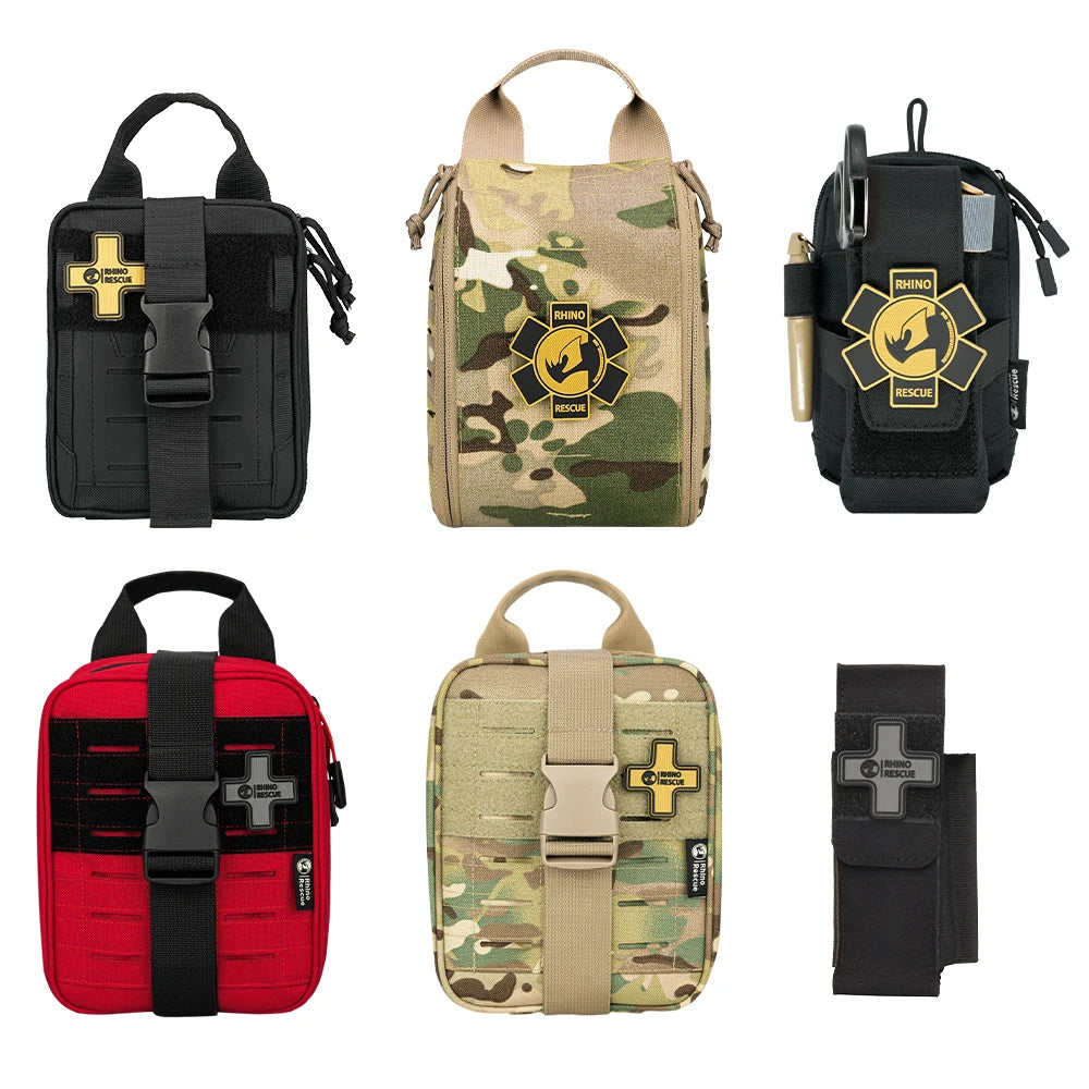 Tactische IFAK EHBO Tas – Robuuste Outdoor Medische Opbergtas voor Kamperen en Survival