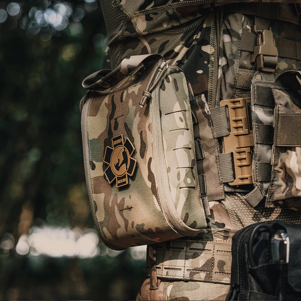 Tactische IFAK EHBO Tas – Robuuste Outdoor Medische Opbergtas voor Kamperen en Survival