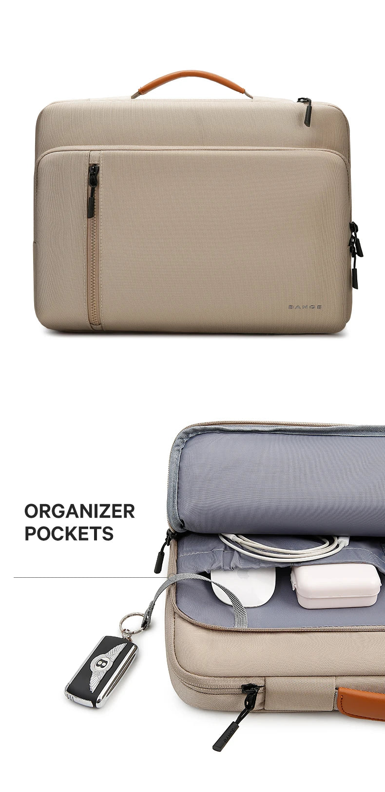 Draagbare Slim Laptop Sleeve 14‑15.6 Inch – Schokbestendige Notebook Hoes