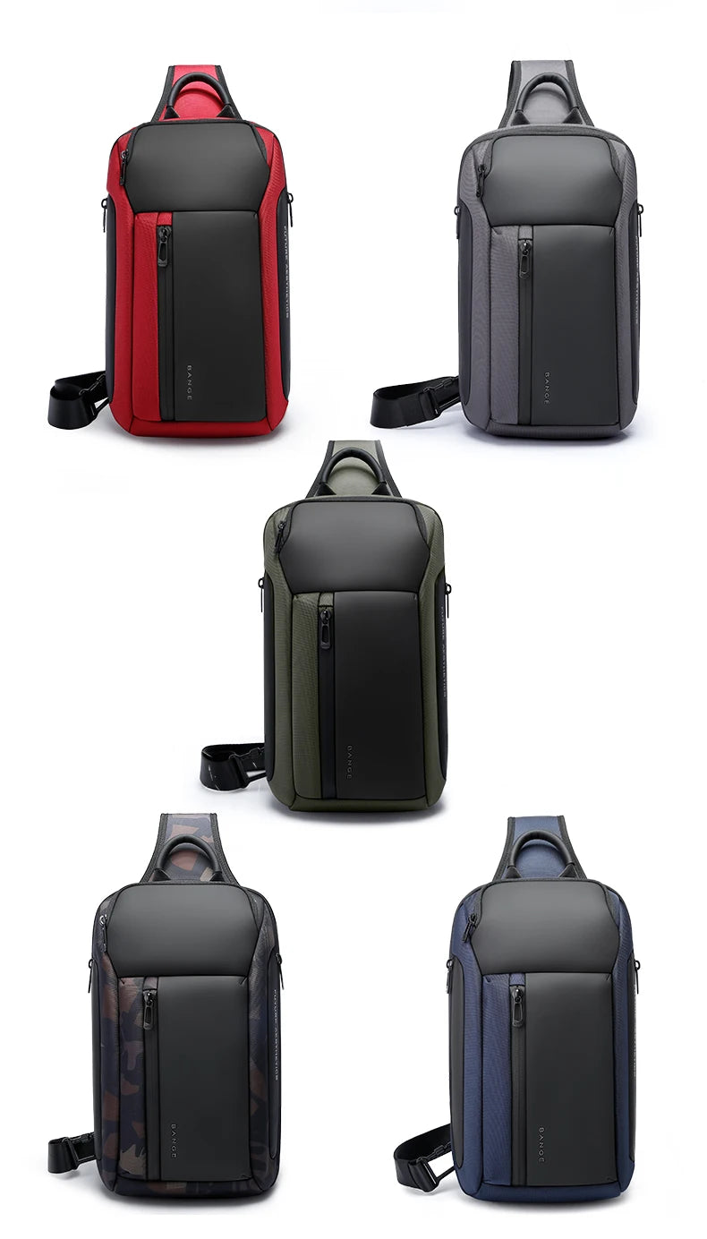 Waterdichte Oxford Crossbody Borsttas – Grote Capaciteit Schoudertas Voor Mannen & Unisex