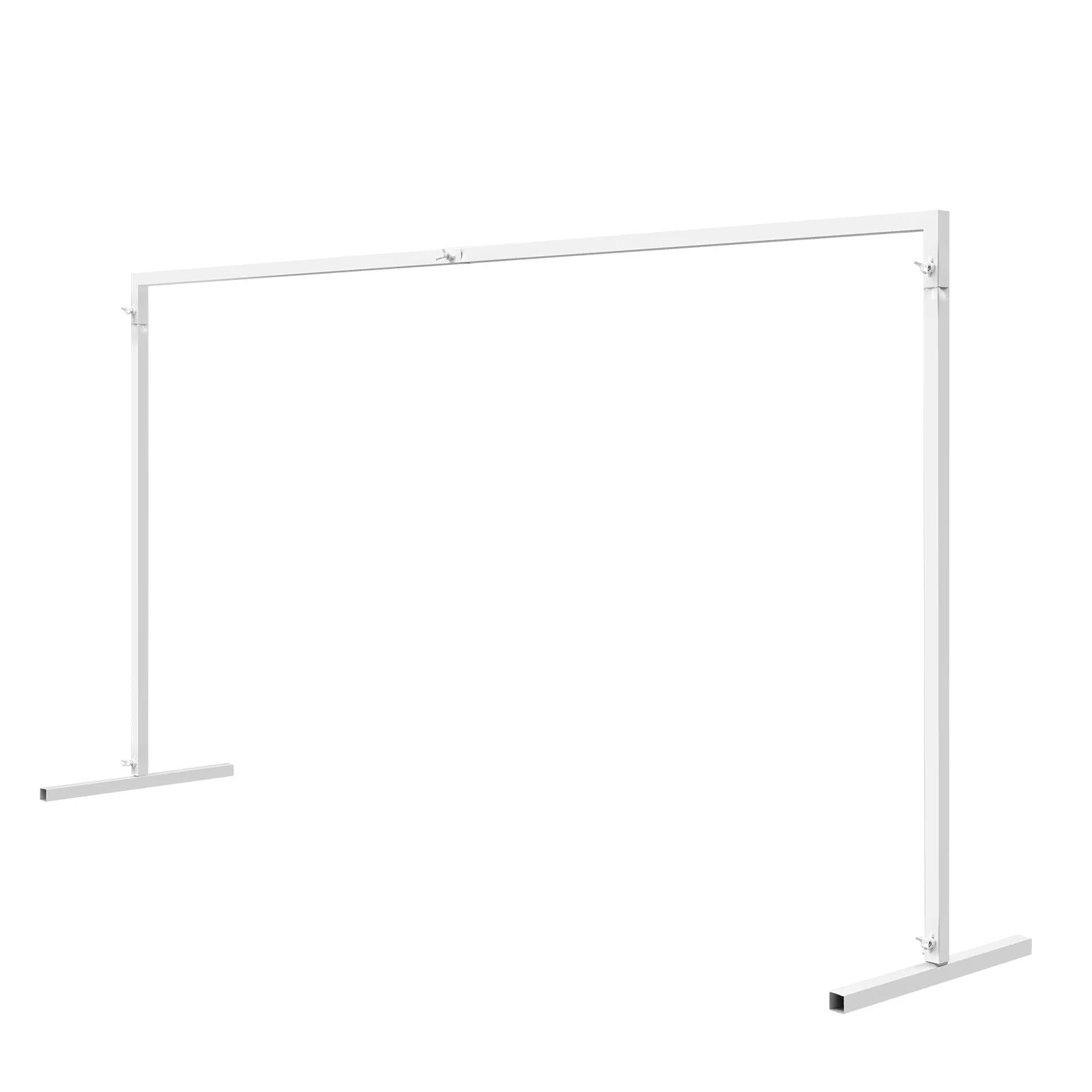 Verstelbare Bruiloft Boog Standaard 2x2m – Wit Metalen Frame voor Feestdecoratie, Bruiloften en Fotoshoots