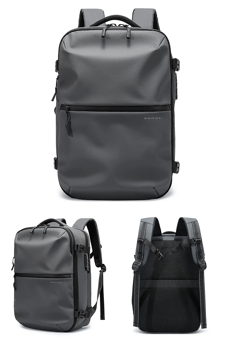 Anti‑diefstal Waterdichte Laptop Rugzak 15.6 Inch – Handbagage Reistas met Wet & Dry Scheiding