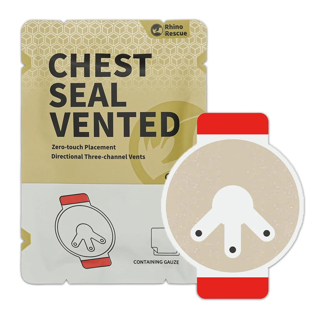 Tactische Ventilatie Borstseal voor Traumazorg – Pneumothorax Eerste Hulp