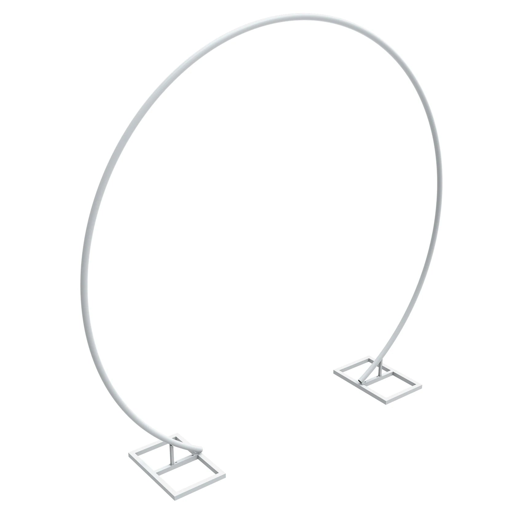 Grote Ronde Metaal Boog Achtergrondstandaard – Bruiloft Backdrop Frame 200x220 / 200x240 cm – Decoratie Boog voor Feest & Events