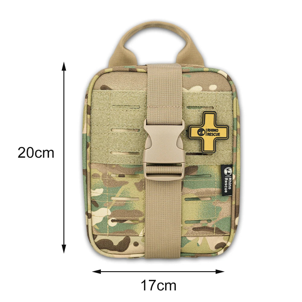 Tactische IFAK EHBO Tas – Robuuste Outdoor Medische Opbergtas voor Kamperen en Survival