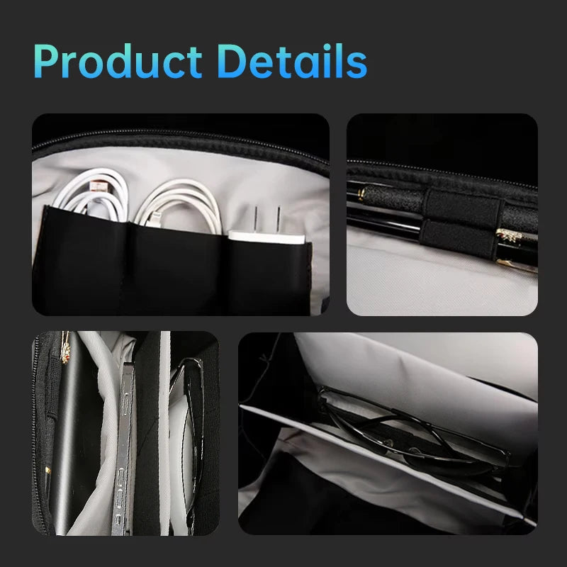 Extra Grote Reizen Elektronica Organizer – Draagbare Kabeltas met 3 Lagen – Ruime Tech Opberg Case voor Telefoon, Kabels & Accessoires