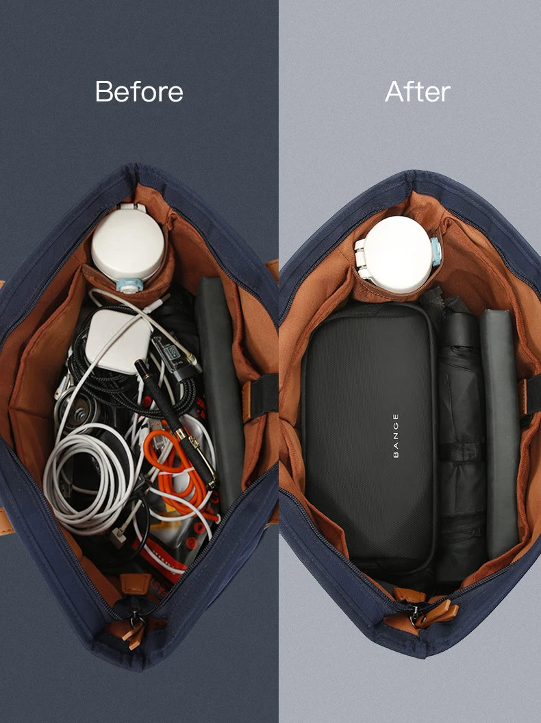 Licht Waterdichte USB Kabel Organizer Tas – Draagbare Elektronica Reis‑Opbergoplossing