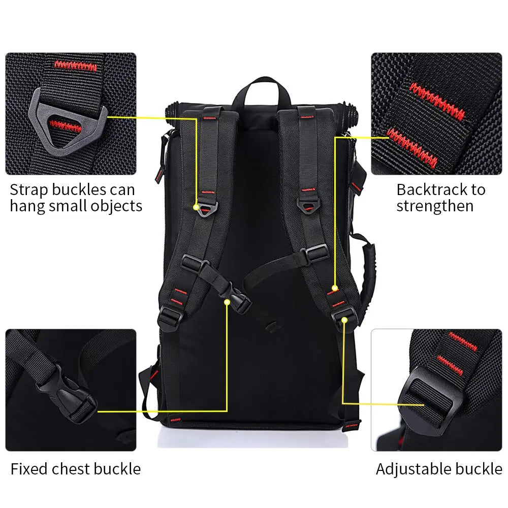 Waterdichte 40L Outdoor Backpack – Grote Trekking, Vissen, Jacht & Hiking Rugzak