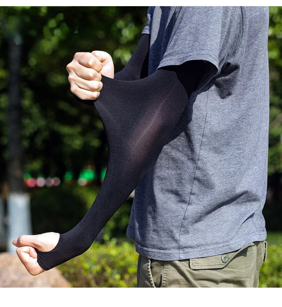 UV Beschermende Cooling Arm Sleeves – Elastische Ice Cool Armhoezen voor Sport, Fietsen & Outdoor