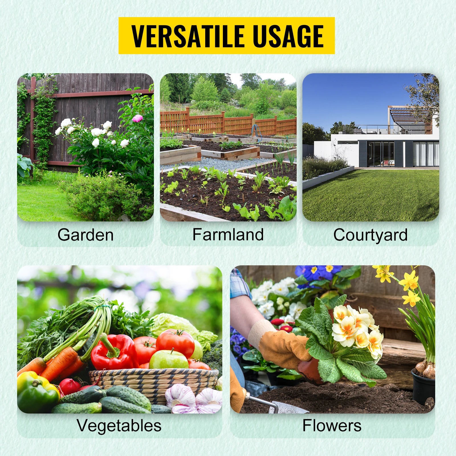 Tunnelkas 15x7 ft met Gegalvaniseerd Stalen Frame – Waterdichte PE Tuinkas met Ramen en Deur voor Groenten en Planten