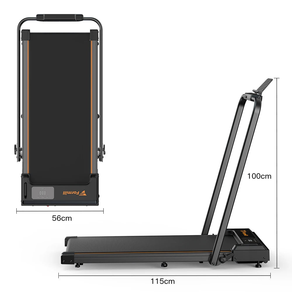 Loopband voor Thuis – 2-in-1 Inklapbare Walking Pad met 10 km/u en 2.5HP Motor