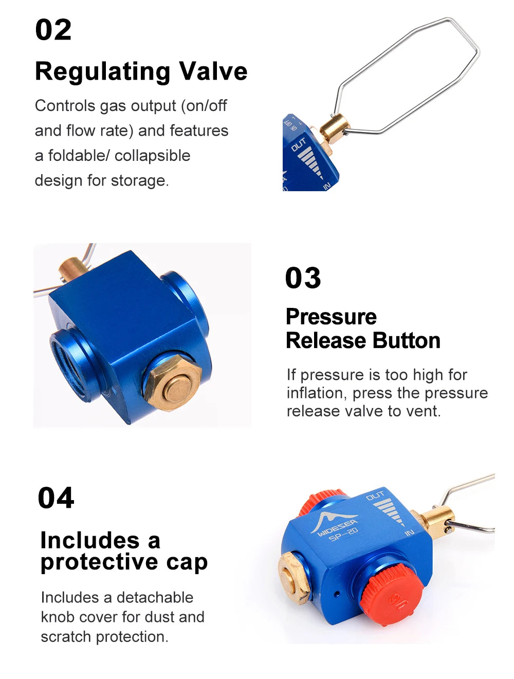 Camping propaan navuladapter – efficiënte gasfles refill tool voor kampeerkooktoestel