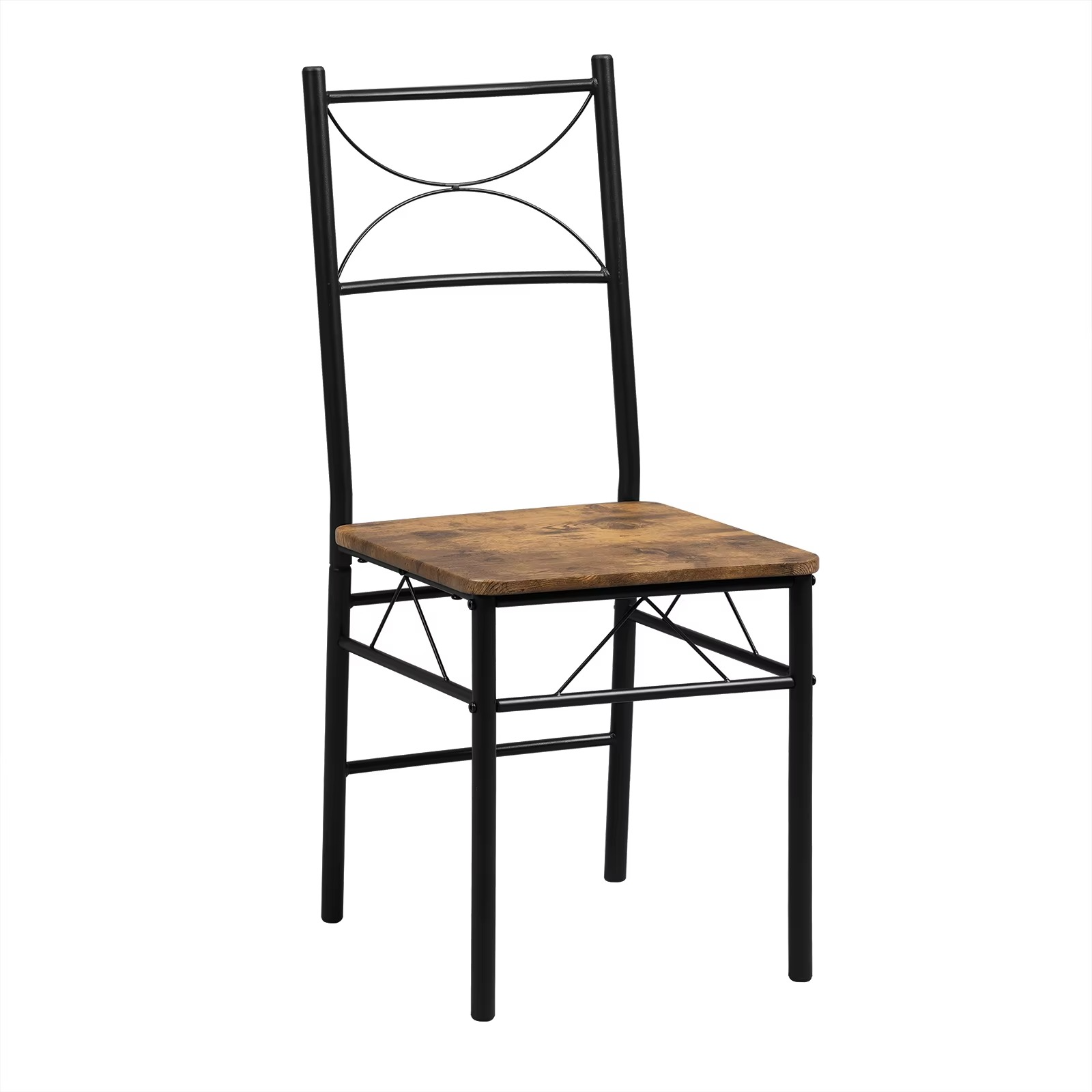 Eettafel Set voor 4 Personen – Rechthoekige Tafel met 4 Stoelen