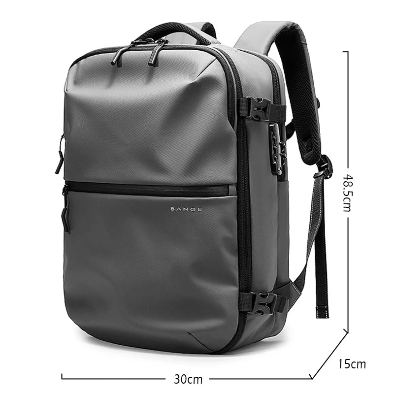 Grote Anti‑Diefstal Reisklare Rugzak 55 L – Waterdichte School & Cabin Tas Voor 16″ Laptop