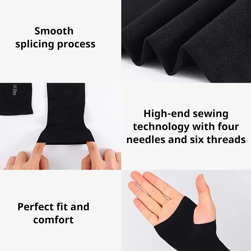 UV Beschermende Cooling Arm Sleeves – Elastische Ice Cool Armhoezen voor Sport, Fietsen & Outdoor