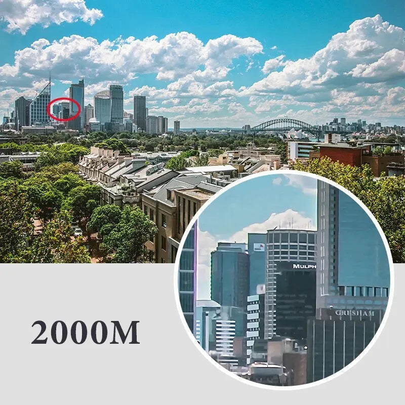 40x22 HD Verrekijker Met BAK4 FMC Optiek – Compact & Krachtig