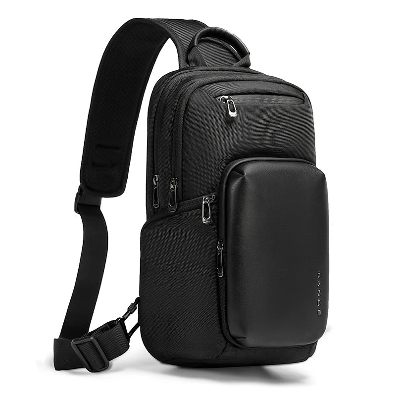 Draagbare Crossbody Reistas – Waterdichte Schoudertas Voor Mannen - Chest Bag Voor 11 Inch Tablet