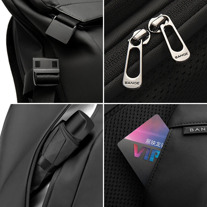Waterdichte 15,6‑inch Laptop Rugzak – Multifunctioneel & Stijlvol Voor Werk, Reizen en Dagelijks Gebruik