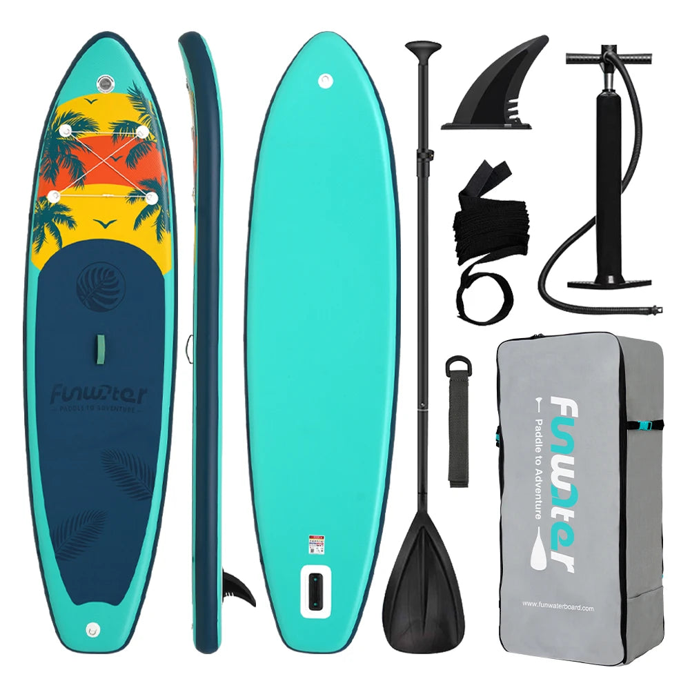 Opblaasbaar SUP Board - Paddle Board 320-385CM – Complete Stand Up Paddle Set met Antislip Deck