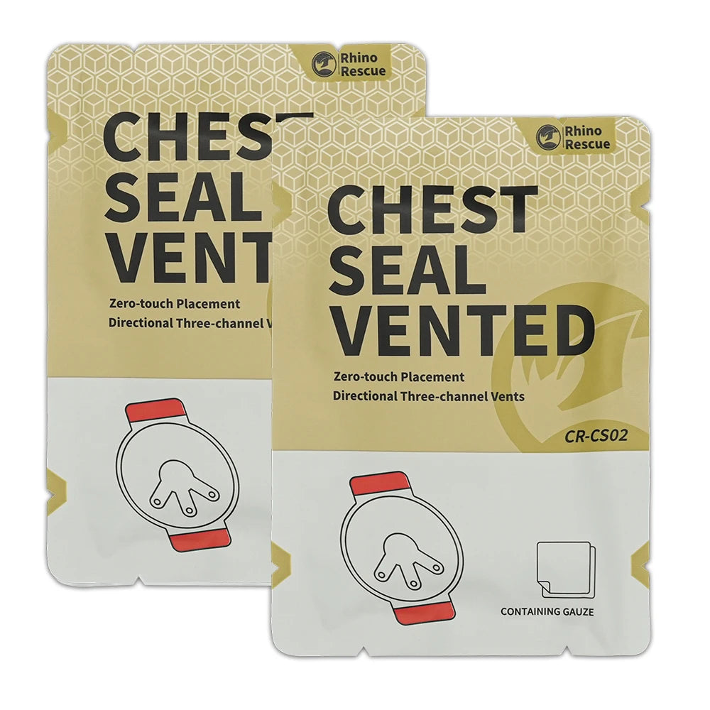 Tactische Ventilatie Borstseal voor Traumazorg – Pneumothorax Eerste Hulp