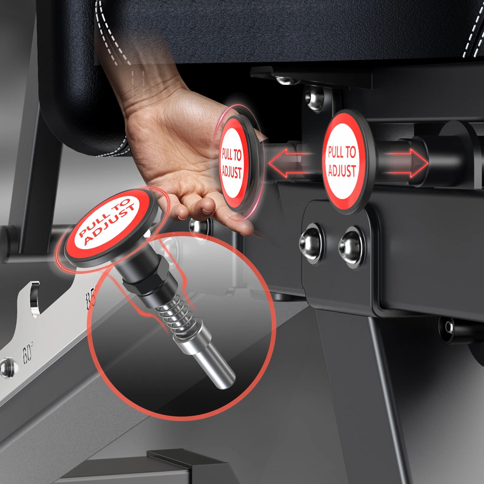 Opvouwbare Verstelbare Fitnessbank – Multifunctionele Weight Bench voor Full Body Training