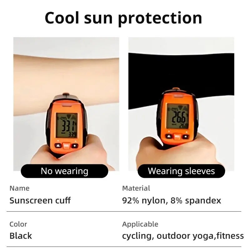 UV Beschermende Cooling Arm Sleeves – Elastische Ice Cool Armhoezen voor Sport, Fietsen & Outdoor